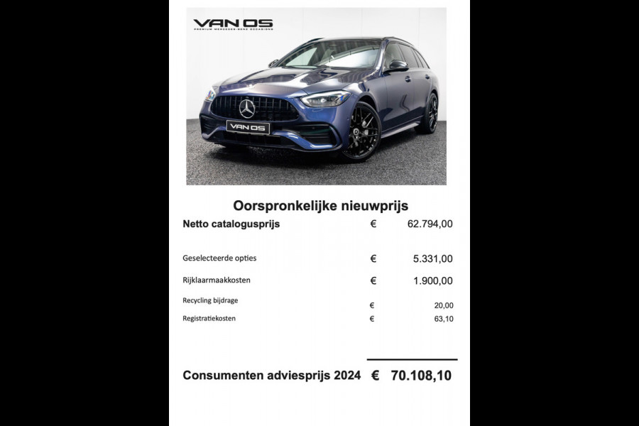 Mercedes-Benz C-Klasse C 300e AMG Line | Pano | Carplay | Digital Light | Leder