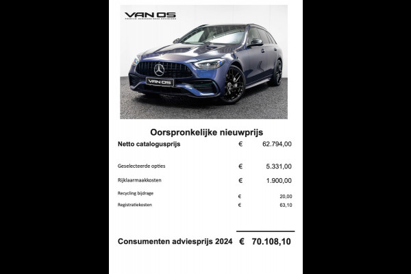 Mercedes-Benz C-Klasse C 300e AMG Line | Pano | Carplay | Digital Light | Leder