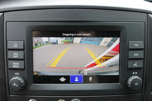 Mercedes-Benz Vito 116 CDI L2 Werkverkeer Wegwerkzaamheden Aluca inrichting, Zwaailamp, Camera, Navigatie Zwaaibalk Sortimo