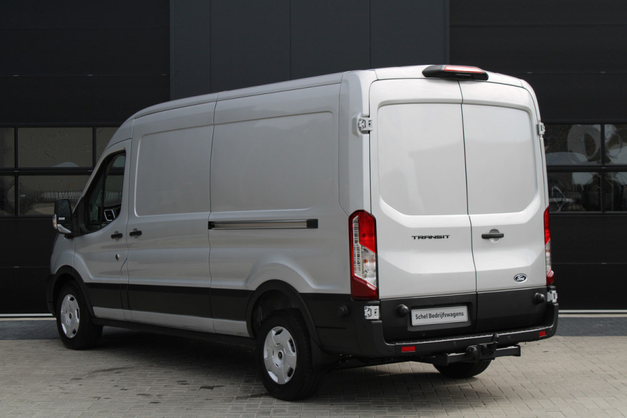 Ford Transit 350 2.0 TDCI L3H2 Trend 165pk - Facelift - 2x Schuifdeur - 360 Camera - Trekhaak - ACC - Stoel & Stoelverwarming - Blind Spot -
