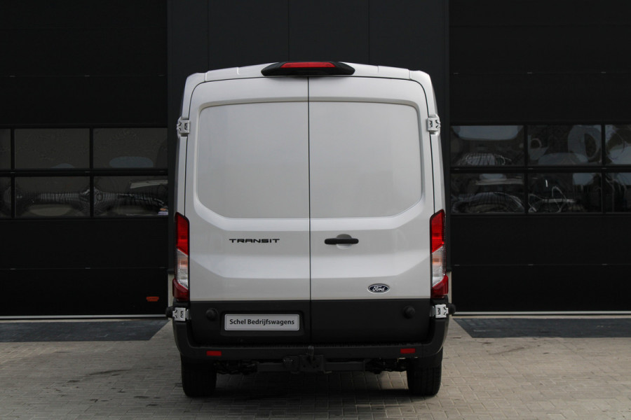 Ford Transit 350 2.0 TDCI L3H2 Trend 165pk - Facelift - 2x Schuifdeur - 360 Camera - Trekhaak - ACC - Stoel & Stoelverwarming - Blind Spot -