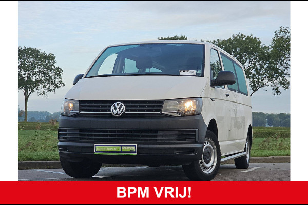 Volkswagen Transporter Kombi 2.0 TDI L2H1 Combi Personenbus BPM Vrij 9 persoons Airco Euro6