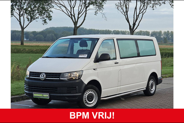 Volkswagen Transporter Kombi 2.0 TDI L2H1 Combi Personenbus BPM Vrij 9 persoons Airco Euro6