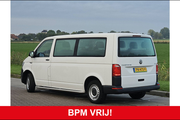 Volkswagen Transporter Kombi 2.0 TDI L2H1 Combi Personenbus BPM Vrij 9 persoons Airco Euro6