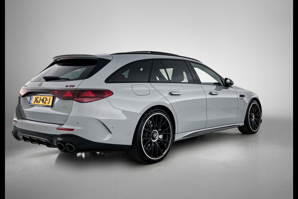 Mercedes-Benz E-Klasse Estate Mercedes-AMG 53 4MATIC+ Night Pakket 1+2 | Panorama Schuif-Kanteldak | 21 Inch AMG Velgen | Burmester® | Trekhaak | AMG Real Performance Sound. Inclusief 24 maanden MB Certified garantie voor Europa.