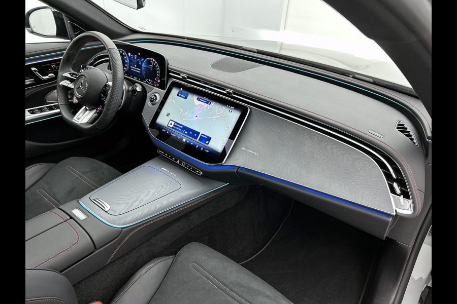 Mercedes-Benz E-Klasse Estate Mercedes-AMG 53 4MATIC+ Night Pakket 1+2 | Panorama Schuif-Kanteldak | 21 Inch AMG Velgen | Burmester® | Trekhaak | AMG Real Performance Sound. Inclusief 24 maanden MB Certified garantie voor Europa.