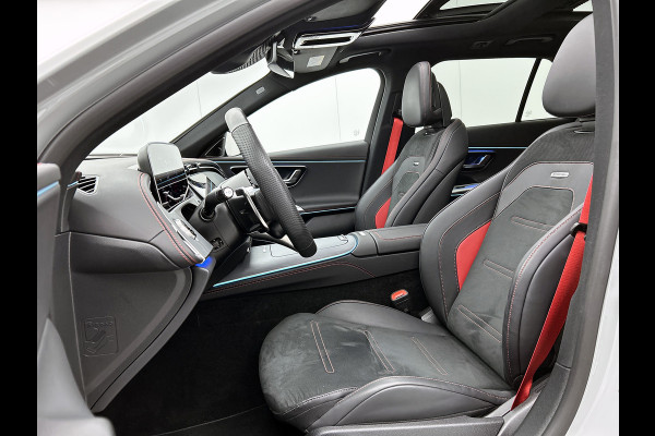 Mercedes-Benz E-Klasse Estate Mercedes-AMG 53 4MATIC+ Night Pakket 1+2 | Panorama Schuif-Kanteldak | 21 Inch AMG Velgen | Burmester® | Trekhaak | AMG Real Performance Sound. Inclusief 24 maanden MB Certified garantie voor Europa.
