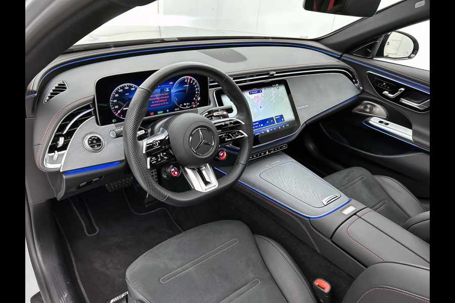 Mercedes-Benz E-Klasse Estate Mercedes-AMG 53 4MATIC+ Night Pakket 1+2 | Panorama Schuif-Kanteldak | 21 Inch AMG Velgen | Burmester® | Trekhaak | AMG Real Performance Sound. Inclusief 24 maanden MB Certified garantie voor Europa.