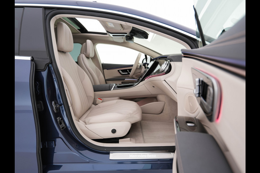 Mercedes-Benz EQS 350 Business Line 90 kWh [3-Fase] (INCL-BTW) Aut. *PANO | LUXURY-LEATHER | FULL-LED | MEMORY-PACK | HEATED-COMFORTSEATS | DIGI-COCKPIT | CAMERA | AMBIENT-LIGHT | NAVI-FULLMAP | BLIND-SPOT | KEYLESS | CARPLAY | PRIVACY-GLASS |