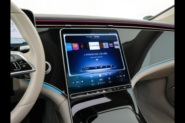 Mercedes-Benz EQS 350 Business Line 90 kWh [3-Fase] (INCL-BTW) Aut. *PANO | LUXURY-LEATHER | FULL-LED | MEMORY-PACK | HEATED-COMFORTSEATS | DIGI-COCKPIT | CAMERA | AMBIENT-LIGHT | NAVI-FULLMAP | BLIND-SPOT | KEYLESS | CARPLAY | PRIVACY-GLASS |