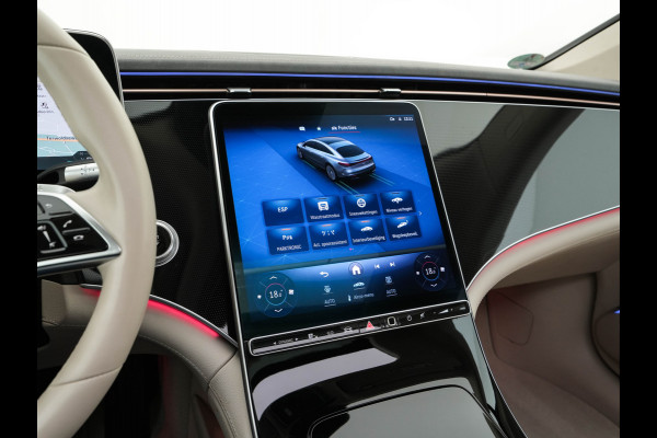 Mercedes-Benz EQS 350 Business Line 90 kWh [3-Fase] (INCL-BTW) Aut. *PANO | LUXURY-LEATHER | FULL-LED | MEMORY-PACK | HEATED-COMFORTSEATS | DIGI-COCKPIT | CAMERA | AMBIENT-LIGHT | NAVI-FULLMAP | BLIND-SPOT | KEYLESS | CARPLAY | PRIVACY-GLASS |