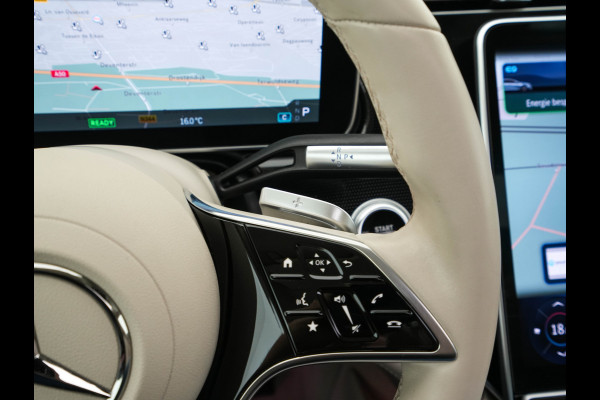 Mercedes-Benz EQS 350 Business Line 90 kWh [3-Fase] (INCL-BTW) Aut. *PANO | LUXURY-LEATHER | FULL-LED | MEMORY-PACK | HEATED-COMFORTSEATS | DIGI-COCKPIT | CAMERA | AMBIENT-LIGHT | NAVI-FULLMAP | BLIND-SPOT | KEYLESS | CARPLAY | PRIVACY-GLASS |