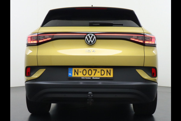 Volkswagen ID.4 Pro Max 77kWh Ergo-Active Elek. Stoelen Memory Leer/Alcantara Trekhaak Warmtepomp Panoramadak Head-Up 360°Camera Apple Carplay A Adap.Cruise Elek.Achterklep Stoel+Stuurverwarming DAB Keyless Advanced 1e Eigenaar Origineel Nederlandse Auto Zeer Compleet!