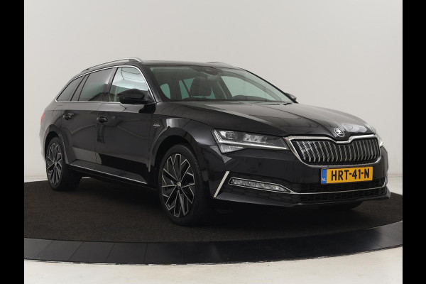 Škoda Superb 1.4 TSI iV Laurin & Klement | Panoramadak | Leder | Adaptive cruise | Canton Sound | Stoelverwarming | Standkachel | Carplay | Camera | Full LED | Memory