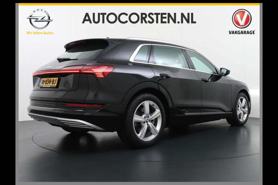 Audi e-tron 50 Quattro Launch Edition Plus 71kWh Leder SOH=91% Panoramadak Adap.Cruise Android Auto Wireless Apple Carplay Navi Ecc Luchtver Memory Stoelverwarming Led Elek.Achterklep Keyless 1e Eigenaar Origineel Nederlandse Auto