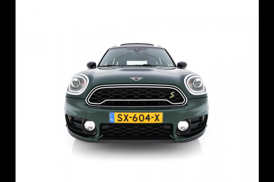 MINI Countryman 2.0 Cooper S E ALL4 Chili Plug-In (INCL-BTW) Aut. *PANO | LEATHER-FABRIC | FULL-LED | SPORT-SEATS | KEYLESS | NAVI-FULLMAP | ECC | AMBIENT-LIGHT | PDC | CRUISE | 18''ALU*