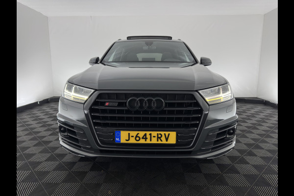 Audi SQ7 4.0 TDI Quattro Pro Line + Aut. *PANO | LUXURY-LEATHER | FULL-LED | DIGI-COCKPIT | BOSE-SOUND | KEYLESS | CAMERA | NAVI-FULLMAP | HEATED/VENTILATED-COMFORTSEATS | SHIFT-PADDLES | CARBON-INLAY | ECC | ADAPTIVE-CRUISE |