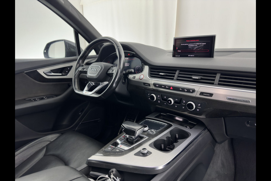 Audi SQ7 4.0 TDI Quattro Pro Line + Aut. *PANO | LUXURY-LEATHER | FULL-LED | DIGI-COCKPIT | BOSE-SOUND | KEYLESS | CAMERA | NAVI-FULLMAP | HEATED/VENTILATED-COMFORTSEATS | SHIFT-PADDLES | CARBON-INLAY | ECC | ADAPTIVE-CRUISE |