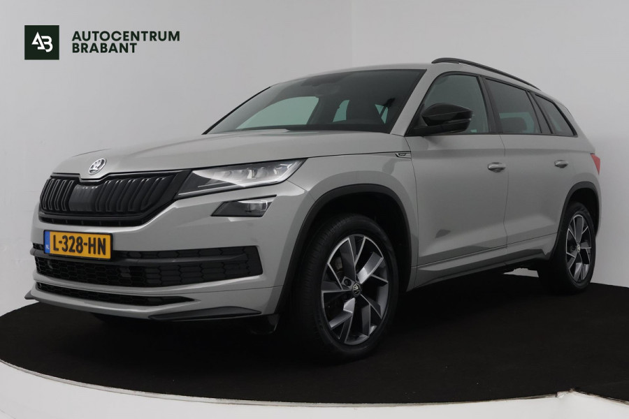 Škoda Kodiaq 1.5 TSI Sportline Business (TREKHAAK, DIGITALE COCKPIT, STOEL/STUUR VERWARMING, CAMERA, ELEKTR STOELEN, SFEER)
