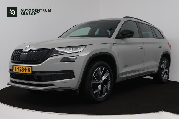 Škoda Kodiaq 1.5 TSI Sportline Business (TREKHAAK, DIGITALE COCKPIT, STOEL/STUUR VERWARMING, CAMERA, ELEKTR STOELEN, SFEER)