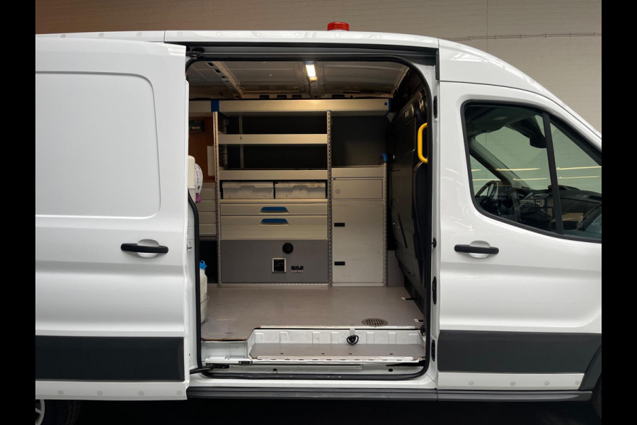 Ford Transit 350 Servicewagen 2.0 TDCI 130pk euro6 L3H2 Trend Sortimo Inrichting Victron v230 Standkachel Trekhaak RIJKLAARPRIJS!