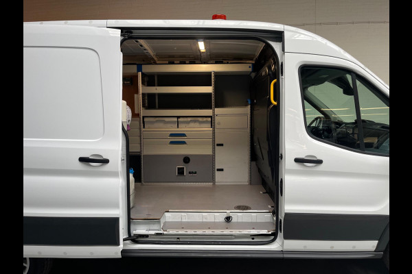 Ford Transit 350 Servicewagen 2.0 TDCI 130pk euro6 L3H2 Trend Sortimo Inrichting Victron v230 Standkachel Trekhaak RIJKLAARPRIJS!