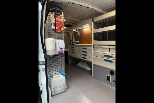 Ford Transit 350 Servicewagen 2.0 TDCI 130pk euro6 L3H2 Trend Sortimo Inrichting Victron v230 Standkachel Trekhaak RIJKLAARPRIJS!