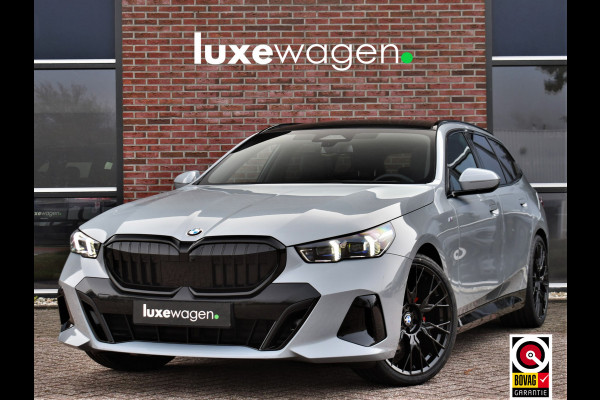 BMW 5 Serie Touring 520i M-Sport Pano Trekh ACC 360 H/K HUD 21inch Stoelventilatie