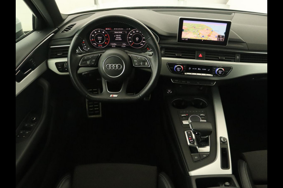 Audi A4 2.0 TFSI Sport S Line Edition | Panoramadak | Carplay | Virtual Cockpit | Sportstoelen | Half leder | Navigatie | Camera | Climate control | Parkeerhulp | Full LED