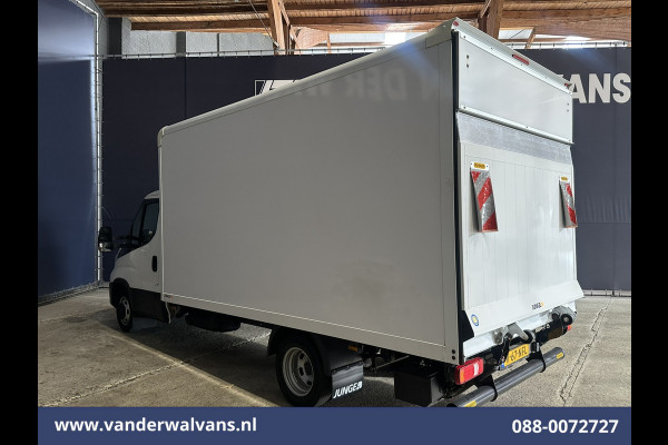 Iveco Daily 35C16V 157pk Bakwagen Laadklep Dubbel Lucht Euro6 Airco | Bijrijdersbank 990kg laadvermogen