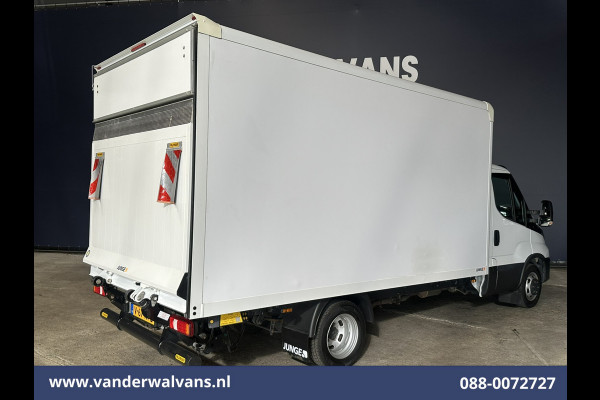 Iveco Daily 35C16V 157pk Bakwagen Laadklep Dubbel Lucht Euro6 Airco | Bijrijdersbank 990kg laadvermogen