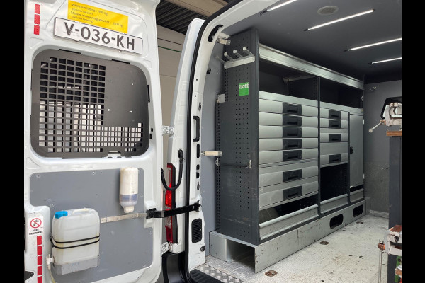 Opel Movano Servicewagen T35 2.3 dCi 145pk euro6 L2H2 BOTT Inrichting, Victron omvormer, Standkachel, Trekhaak, RIJKLAARPRIJS!