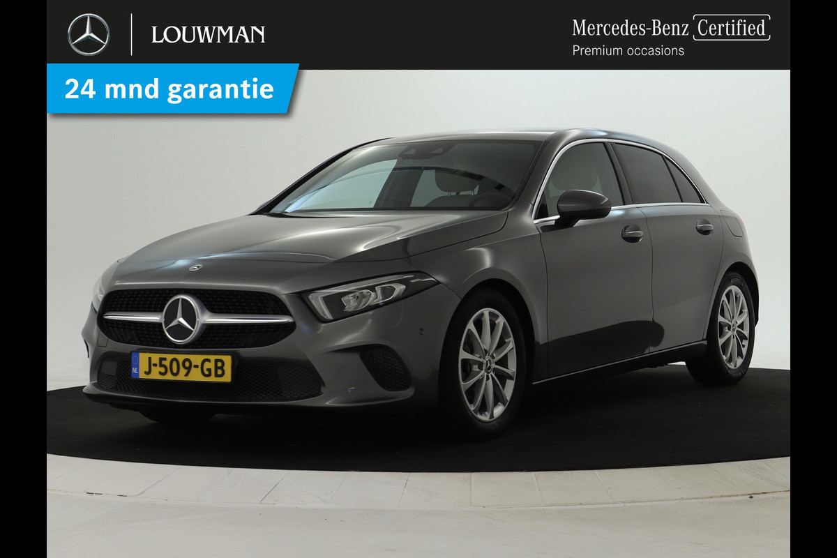 Mercedes-Benz A-Klasse 180 Business Solution Luxury Sfeerverlichting | Apple CarPlay | Ledkoplampen | Spiegelpakket. Inclusief 24 maanden MB Certified garantie voor Europa. Mercedes-Benz A-Klasse 180 Business Solution Luxury Sfeerverlichting | Apple CarPlay | Ledkoplampen | Spiegelpakket. Inclusief 24 maanden MB Certified garantie voor Europa.