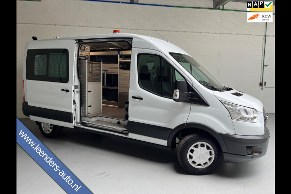 Ford Transit 350 Servicewagen 2.0 TDCI 130pk euro6 L3H2 Trend Sortimo Inrichting Victron v230 Standkachel Trekhaak RIJKLAARPRIJS!