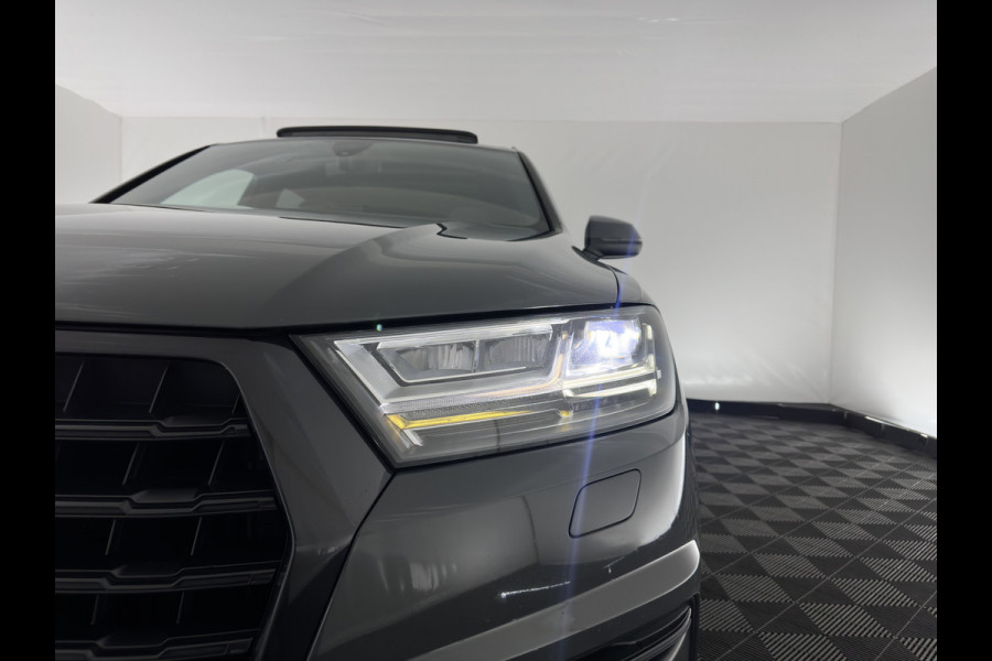 Audi SQ7 4.0 TDI Quattro Pro Line + Aut. *PANO | LUXURY-LEATHER | FULL-LED | DIGI-COCKPIT | BOSE-SOUND | KEYLESS | CAMERA | NAVI-FULLMAP | HEATED/VENTILATED-COMFORTSEATS | SHIFT-PADDLES | CARBON-INLAY | ECC | ADAPTIVE-CRUISE |
