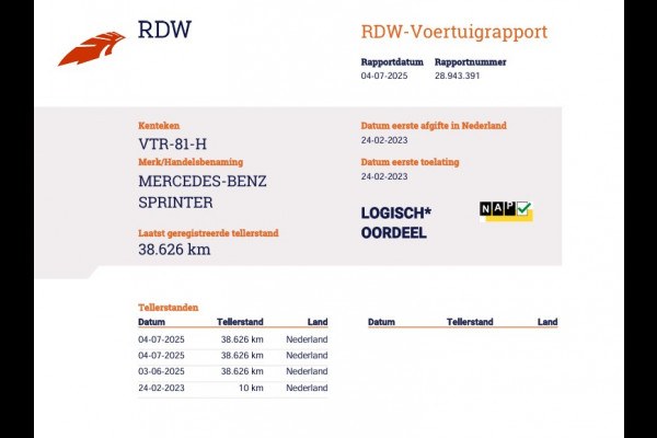 Mercedes-Benz Sprinter 315 CDI Euro 6 L3H2 RWD - MBUX - Trekhaak - Cruise - Camera - NL Auto Mercedes-Benz Sprinter 315 CDI Euro 6 L3H2 RWD - MBUX - Trekhaak - Cruise - Camera - NL Auto