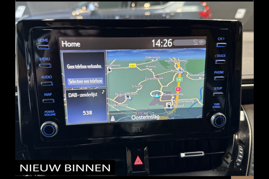 Toyota Corolla Touring Sports 2.0 Hybrid Business GR-Sport Trekhaak. Apple-carplay. Head-up display. Hollandse auto met NAP