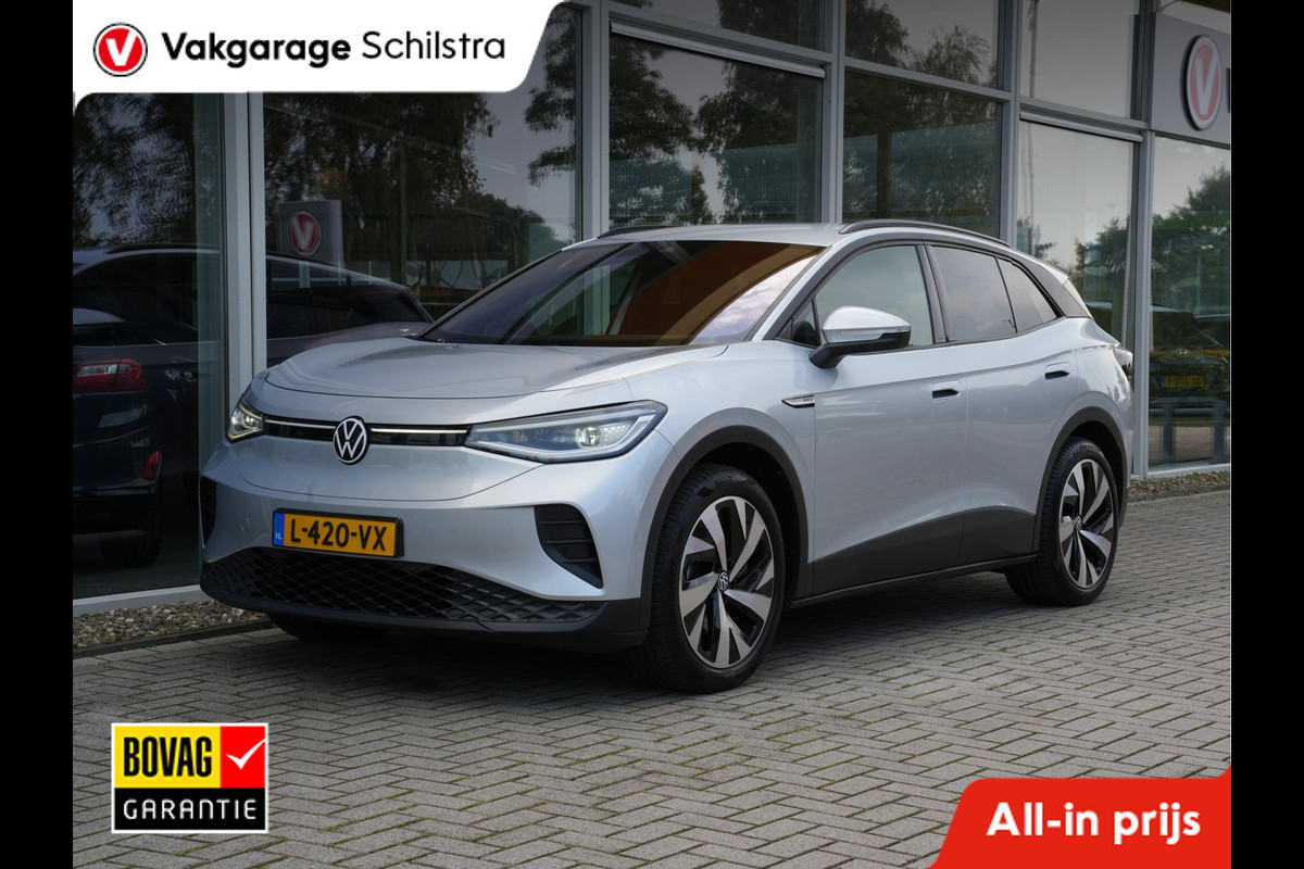 Volkswagen ID.4 Business 77 kWh | Navigatie | SoH 91% | Adaptive Cruise | Stoel+Stuurverwarming Volkswagen ID.4 Business 77 kWh | Navigatie | SoH 91% | Adaptive Cruise | Stoel+Stuurverwarming