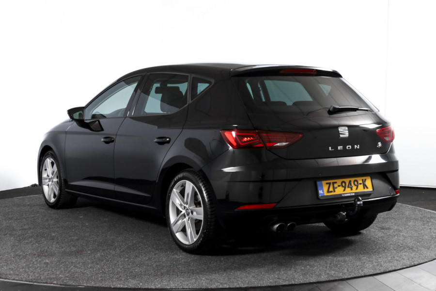 Seat Leon 1.4 TSI 125 PK FR | Cruise | Stoelverw. | PDC | NAV + App. Connect | ECC | LM 17" | Trekhaak |