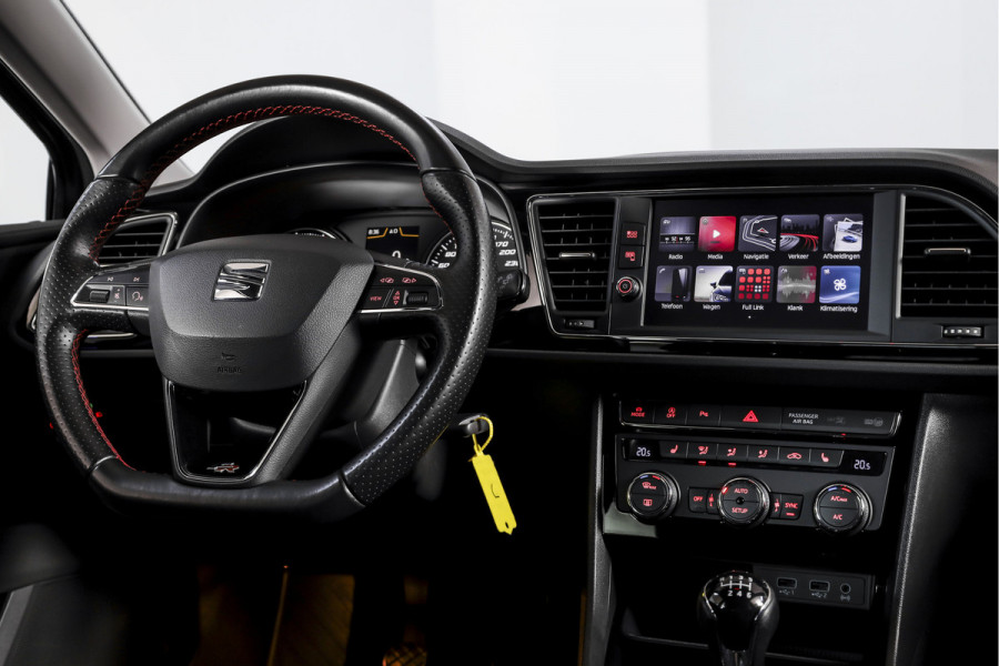 Seat Leon 1.4 TSI 125 PK FR | Cruise | Stoelverw. | PDC | NAV + App. Connect | ECC | LM 17" | Trekhaak |