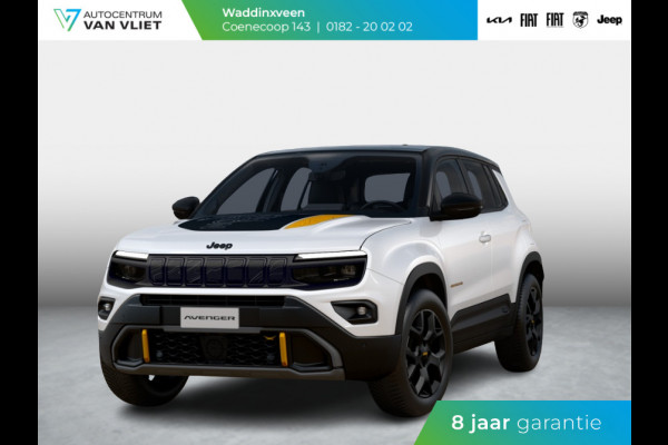 Jeep Avenger 1.2T 4xe The North Face | Schuif/Kanteldak | Clima | Apple Carplay | Adapt. Cruise | Elektr. A-Klep | Keyless | Navi | Stoel&Stuurverwarming