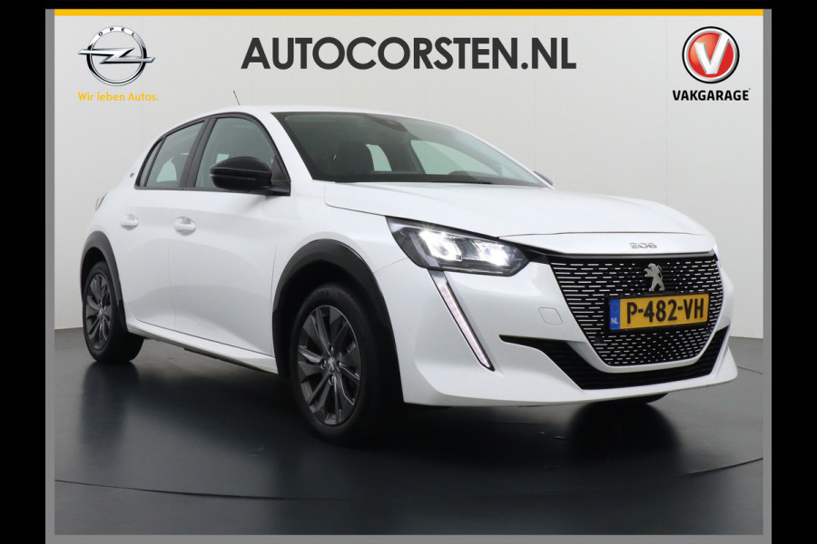 Peugeot e-208 EV Active Pack 50kWh Apple Carplay Android Auto Navi Ecc Cruise Control Pdc DAB+ Bluetooth Led Lmv Keyless Bluetooth Connected services 1e Eigenaar Origineel Nederlandse Auto