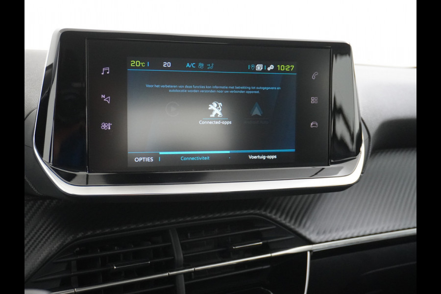Peugeot e-208 EV Active Pack 50kWh Apple Carplay Android Auto Navi Ecc Cruise Control Pdc DAB+ Bluetooth Led Lmv Keyless Bluetooth Connected services 1e Eigenaar Origineel Nederlandse Auto