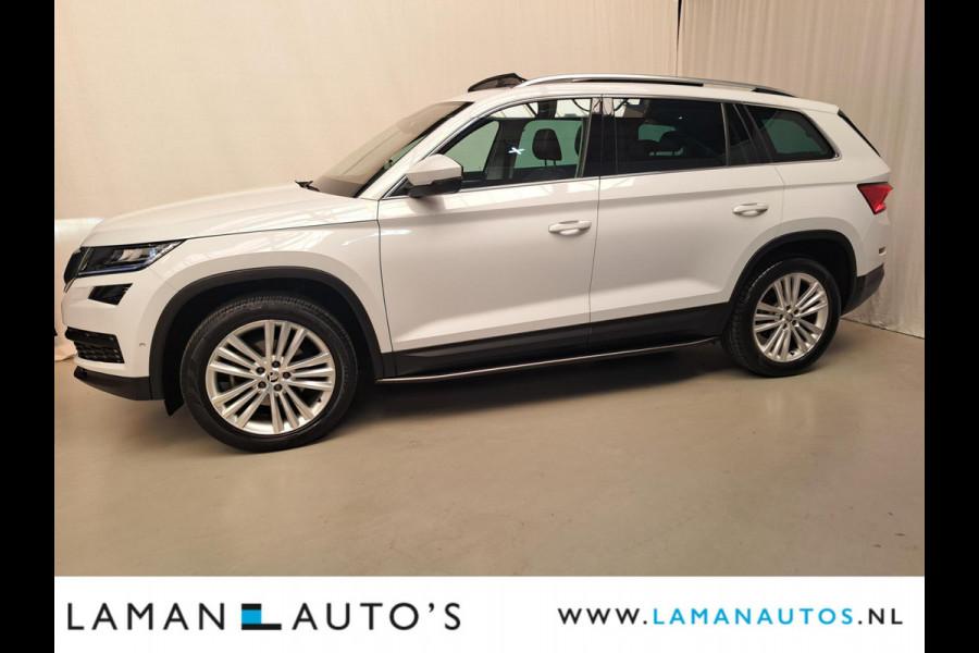 Škoda Kodiaq 1.5 TSI 150pk DSG Limited Business Edition Plus 7P Aut. | Panorama Open dak Virtual Leder/Alcantara CarPlay Trekhaak Canton ECC