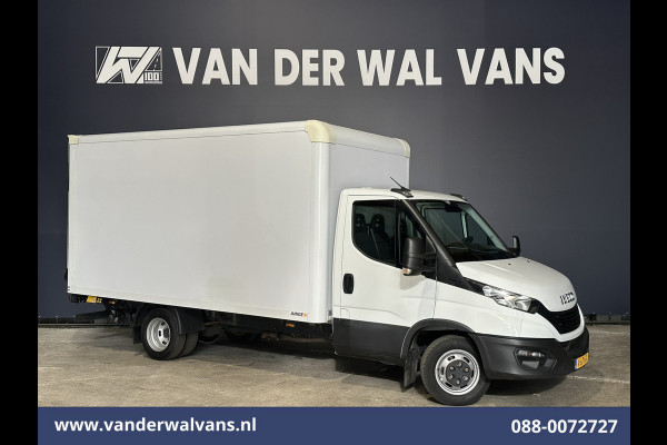 Iveco Daily 35C16V 157pk Bakwagen Laadklep Dubbel Lucht Euro6 Airco | Bijrijdersbank 990kg laadvermogen