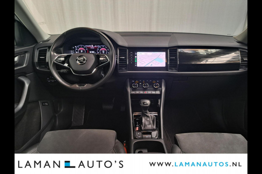 Škoda Kodiaq 1.5 TSI 150pk DSG Limited Business Edition Plus 7P Aut. | Panorama Open dak Virtual Leder/Alcantara CarPlay Trekhaak Canton ECC
