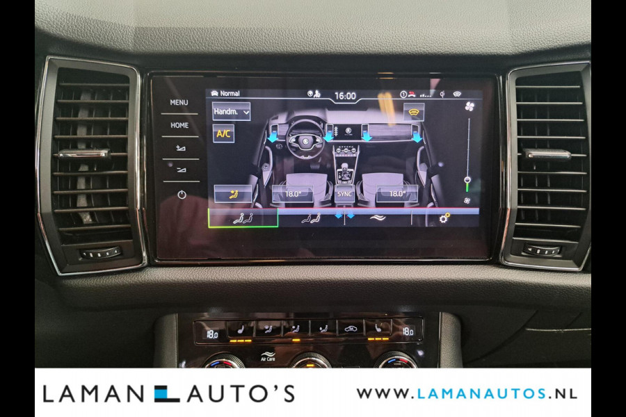 Škoda Kodiaq 1.5 TSI 150pk DSG Limited Business Edition Plus 7P Aut. | Panorama Open dak Virtual Leder/Alcantara CarPlay Trekhaak Canton ECC