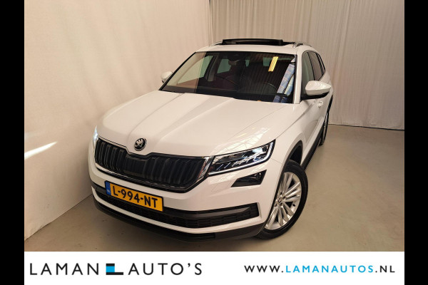 Škoda Kodiaq 1.5 TSI 150pk DSG Limited Business Edition Plus 7P Aut. | Panorama Open dak Virtual Leder/Alcantara CarPlay Trekhaak Canton ECC