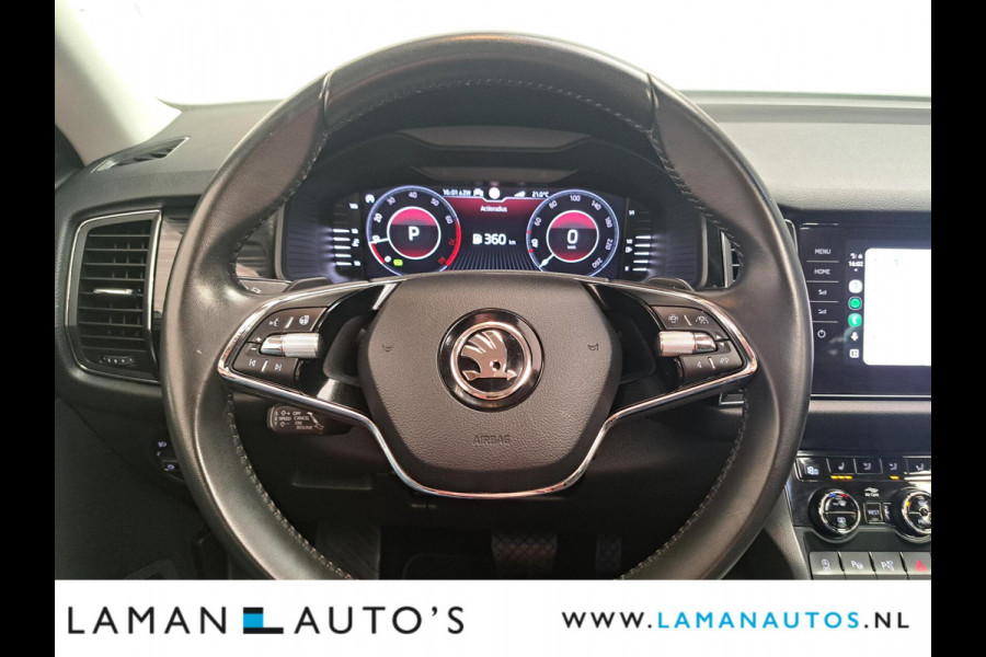 Škoda Kodiaq 1.5 TSI 150pk DSG Limited Business Edition Plus 7P Aut. | Panorama Open dak Virtual Leder/Alcantara CarPlay Trekhaak Canton ECC