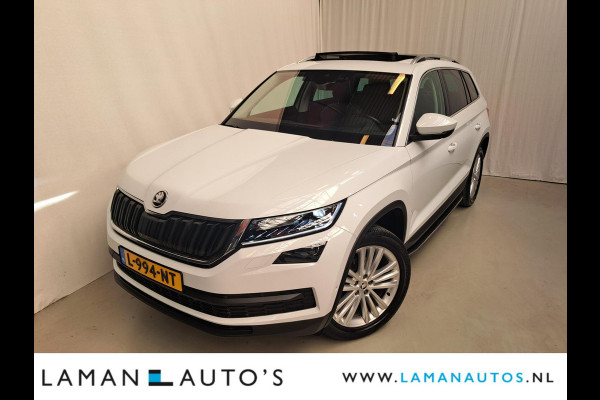 Škoda Kodiaq 1.5 TSI 150pk DSG Limited Business Edition Plus 7P Aut. | Panorama Open dak Virtual Leder/Alcantara CarPlay Trekhaak Canton ECC